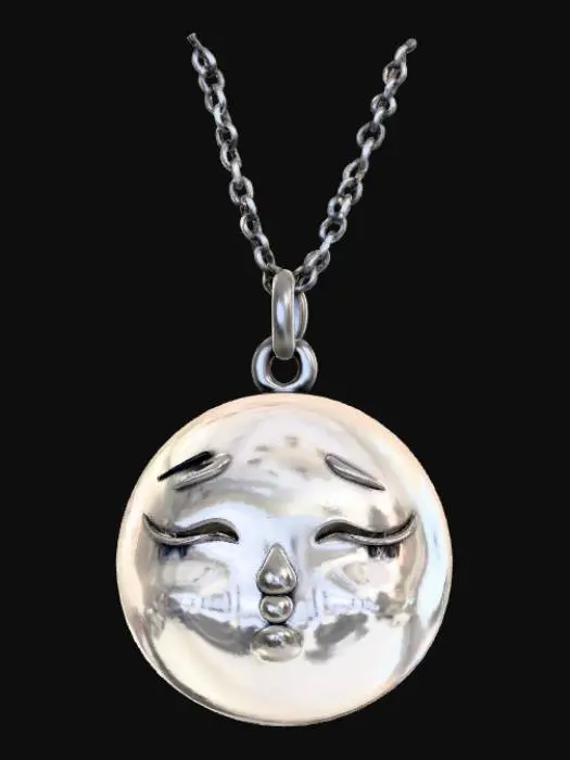 3D model for Im tired pendant