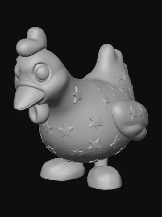 3D model for High detail, ridiculous, cartoon, weapon