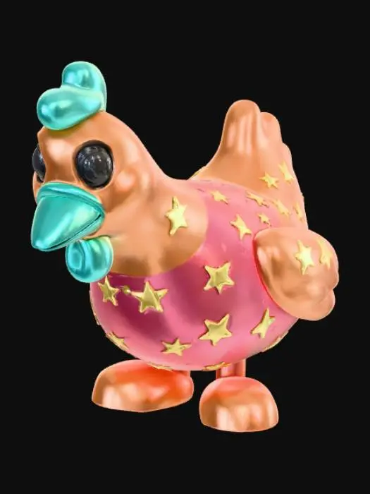 3D model for High detail, ridiculous, cartoon, weapon