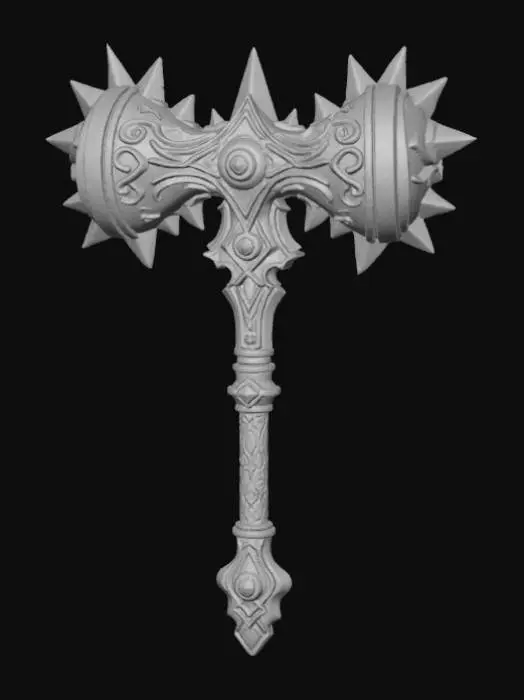 3D model for Extravagant, Anime, Extra Large Warhammer