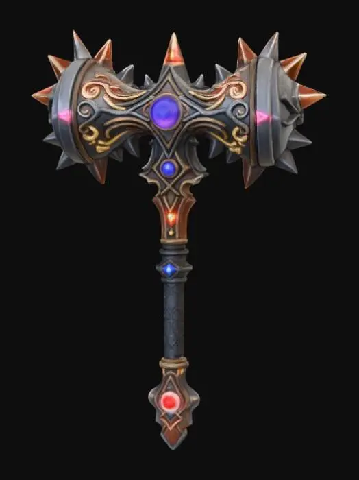 3D model for Extravagant, Anime, Extra Large Warhammer