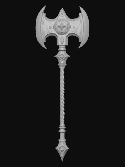 3D model for Extravagant, Anime, XL Warhammer