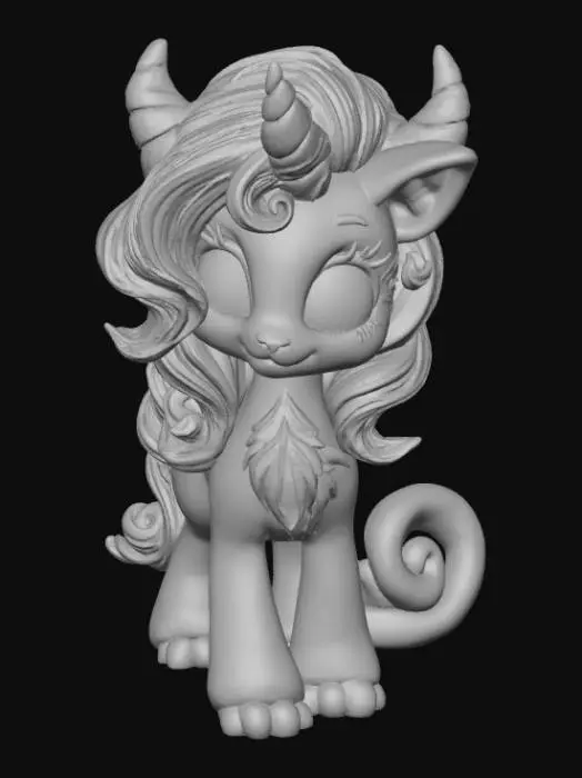 3D model for High detail, The Demogorgon, My Little Pony