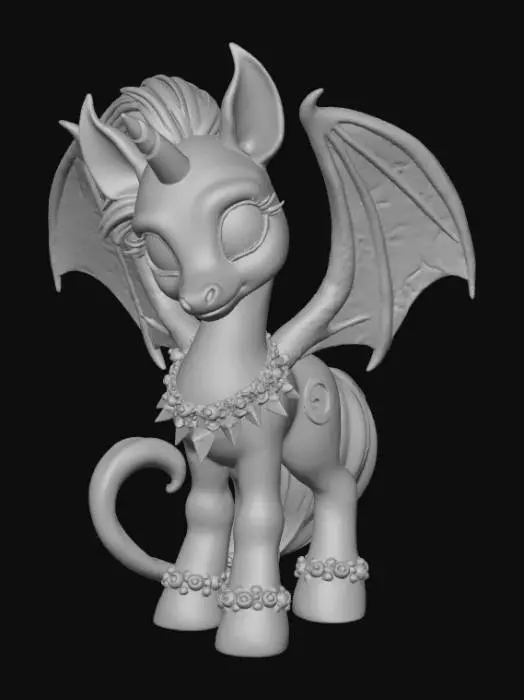 3D model for Demon my little pony