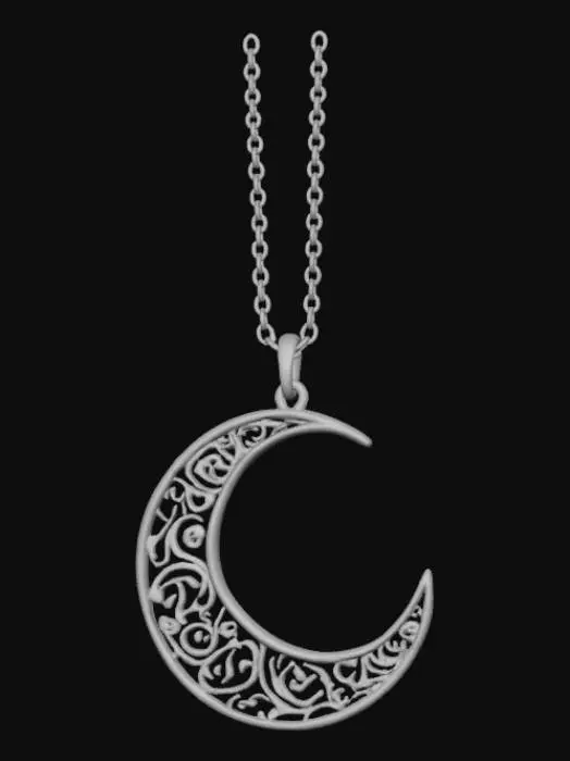 3D model for Im tired pendant