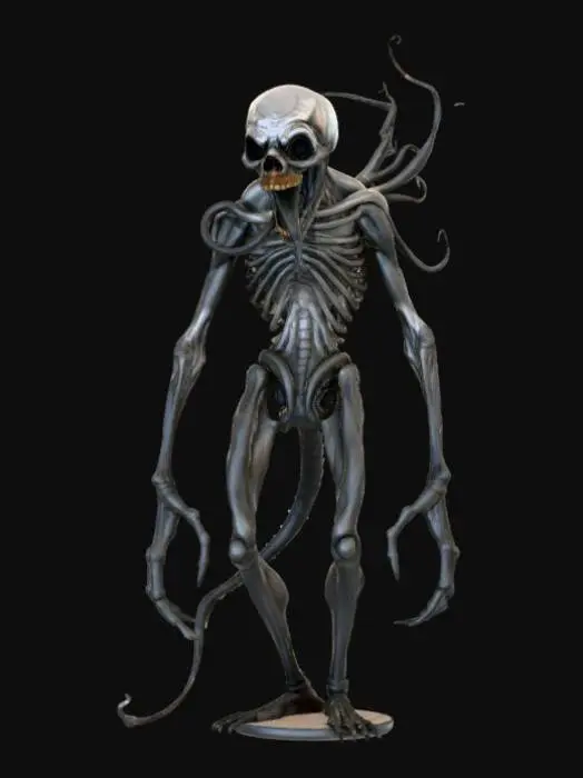 3D model for Random Horror Sculpture