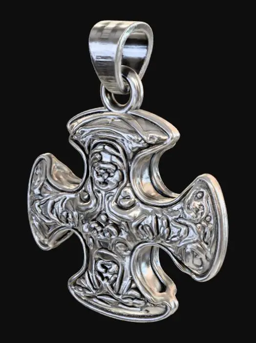 3D model for High Detail, pendant charm, The missing piece, no chain