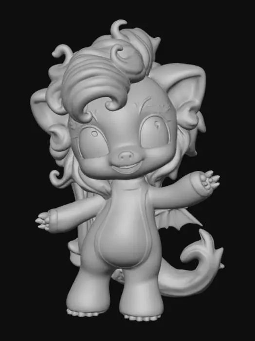 3D model for High detail, The Demogorgon, My Little Pony