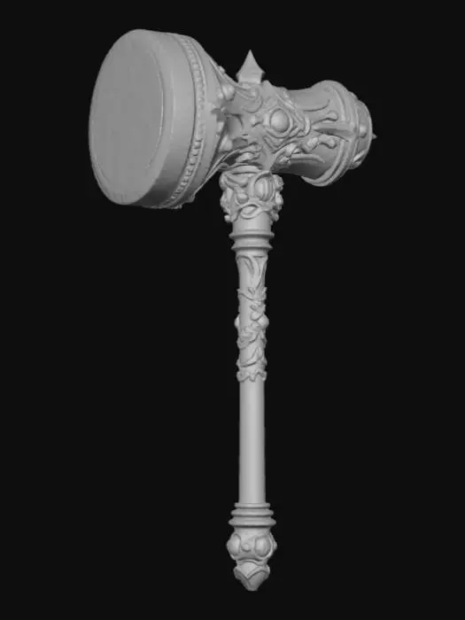 3D model for Extravagant, Anime, Extra Large Warhammer