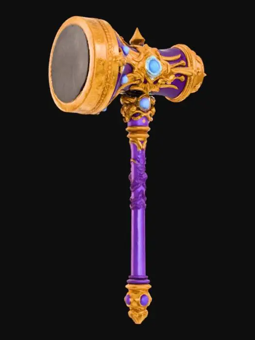 3D model for Extravagant, Anime, Extra Large Warhammer