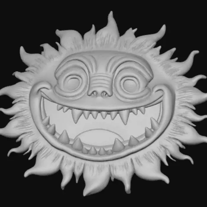 3D model for Halloween, monster rug, #Halloween2025#