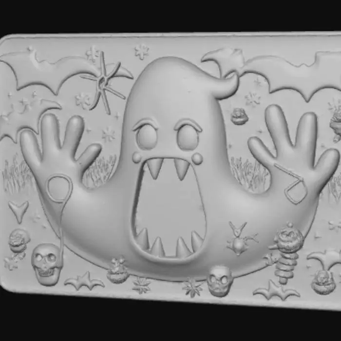 3D model for Halloween, monster rug, #Halloween2025#