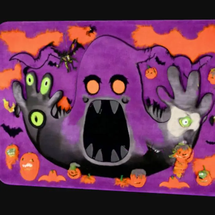 3D model for Halloween, monster rug, #Halloween2025#