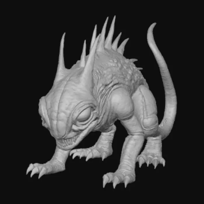 3D model for Eyeball monster, #Halloween2025#