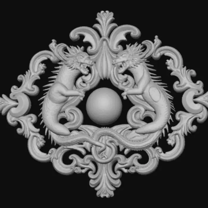 3D model for Fantasy Wall Decor