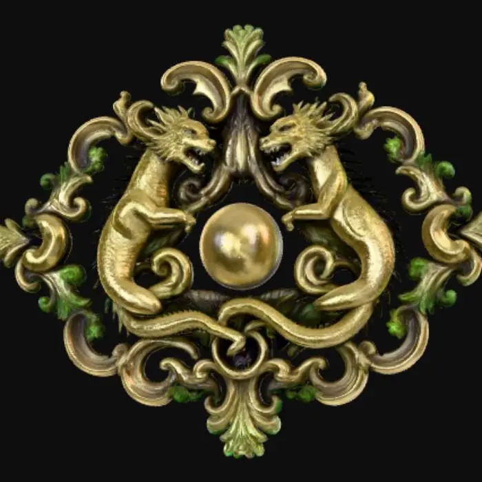 3D model for Fantasy Wall Decor