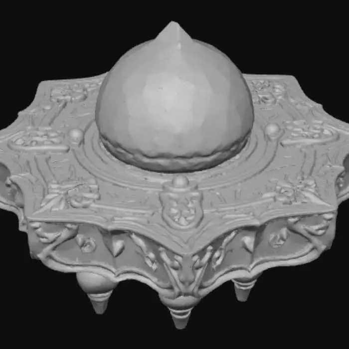 3D model for High detail, extravagant, Anime Style Magical Artifact.