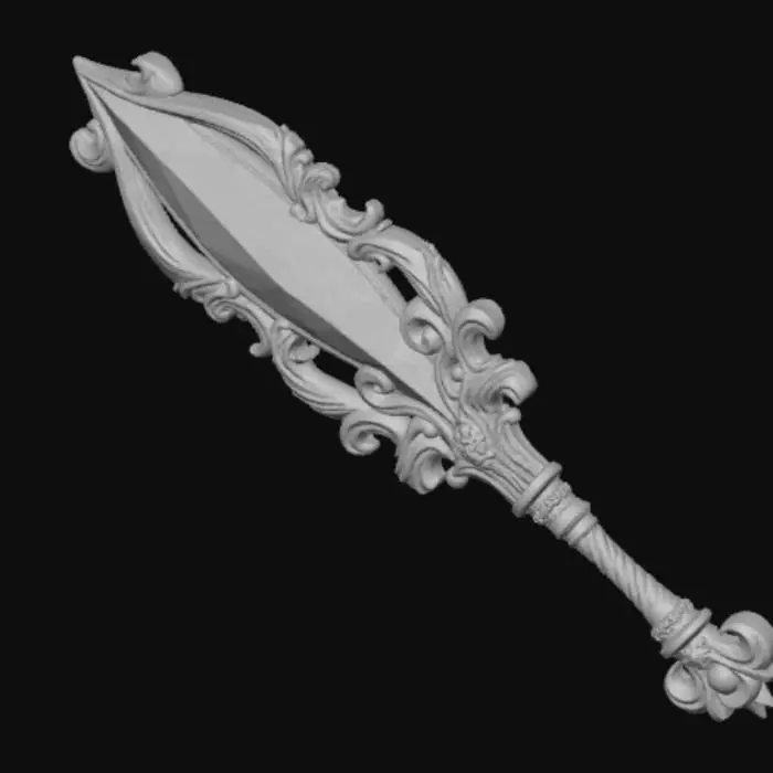 3D model for Anime style extravagant Artifact