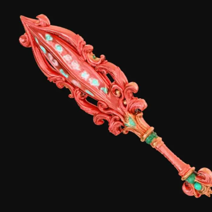 3D model for Anime style extravagant Artifact