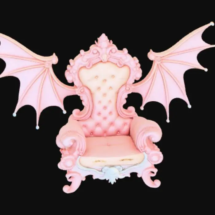 3D model for Extravagant Abstract Fantasy furniture