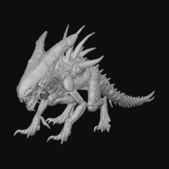 3D model for Xenomorph Dragonling