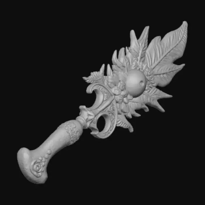 3D model for High detail, #Thanksgiving# style weapon.