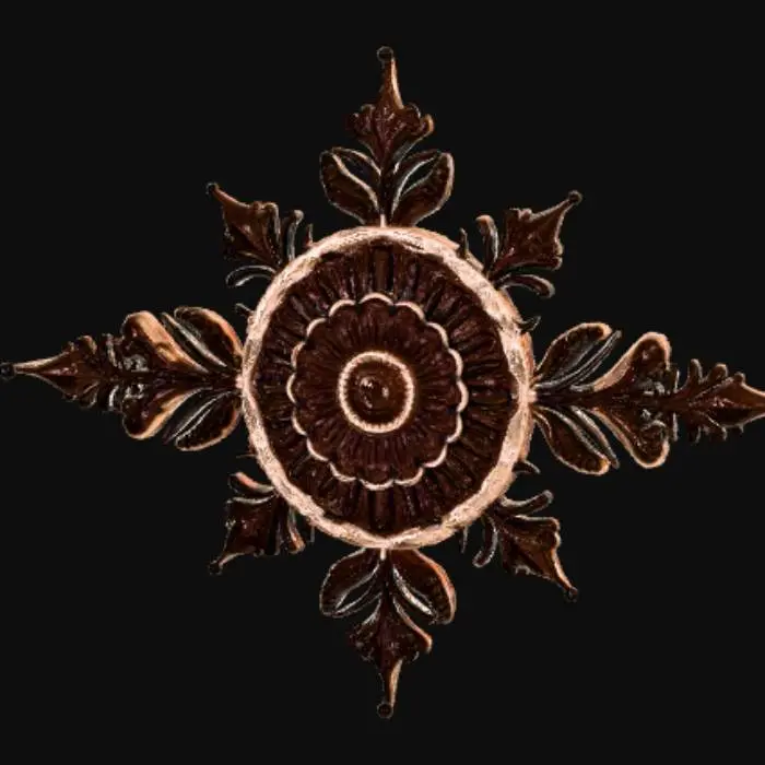 3D model for Flat Henna Tattoo design only.