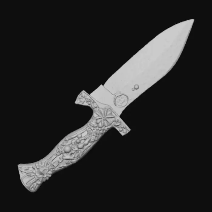 3D model for High detail, #Thanksgiving# style weapon.