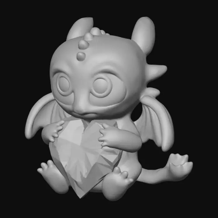 3D model for Toothless Jewel