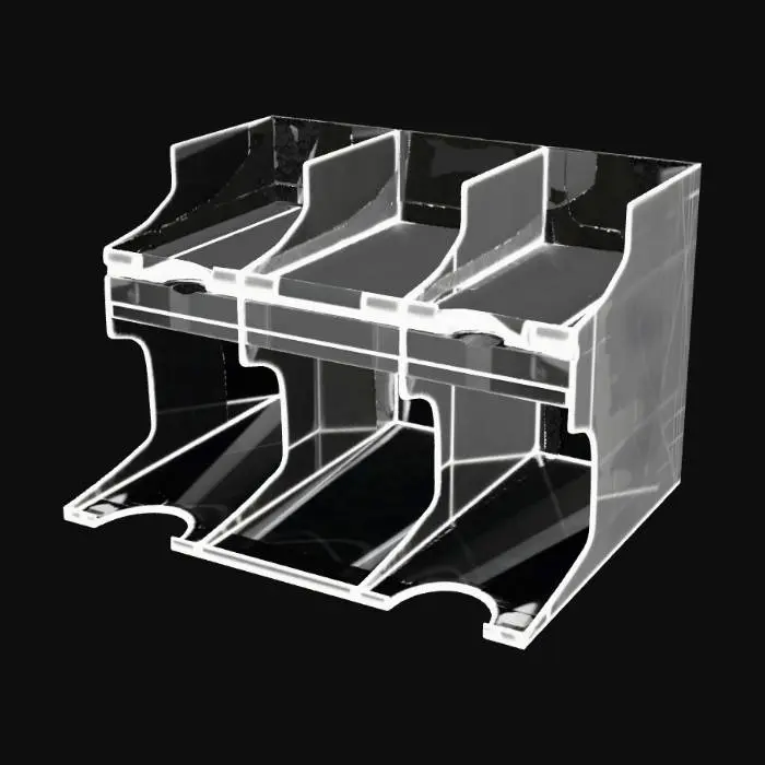 3D model for Clear Acrylic Organizer