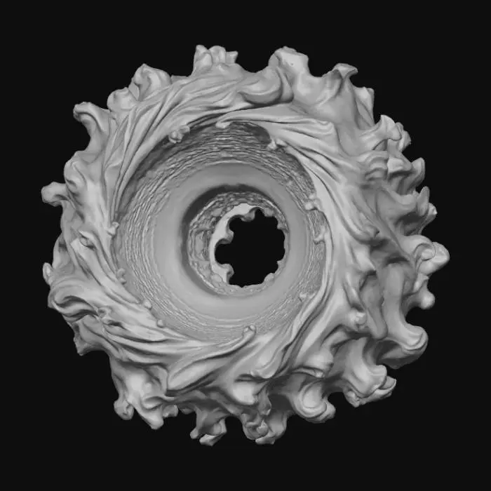 3D model for High detail, infinite void