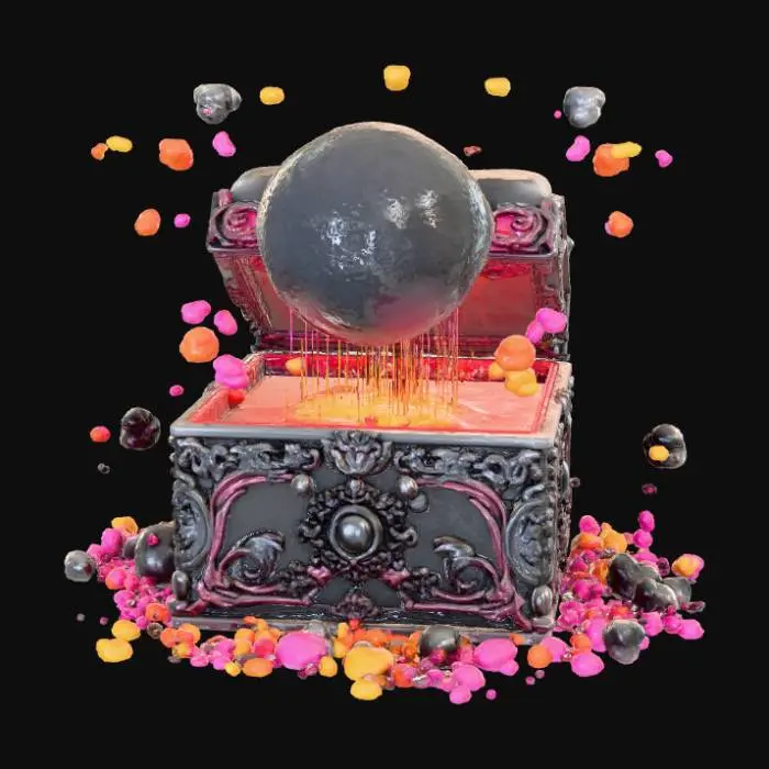 3D model for High detail, abstract, Pandoras Box