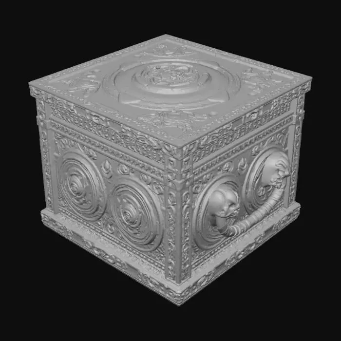3D model for High detail, Pandoras Box