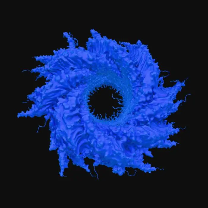 3D model for High detail, abstract, infinite void