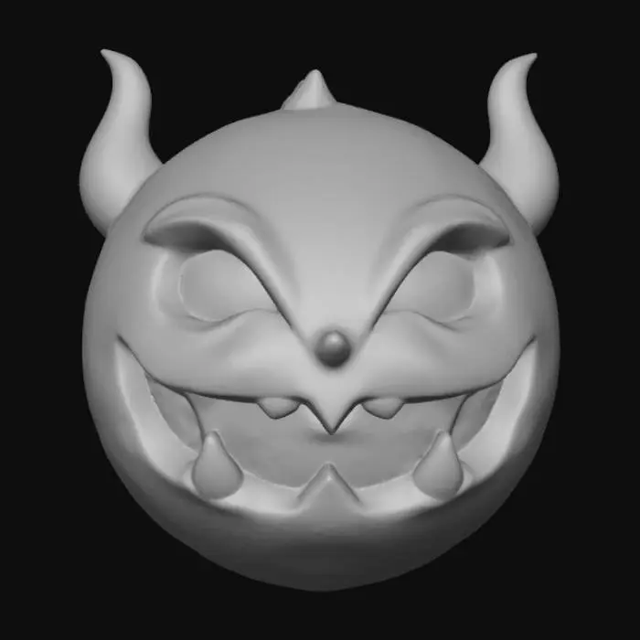 3D model for Hellfire Emoticon