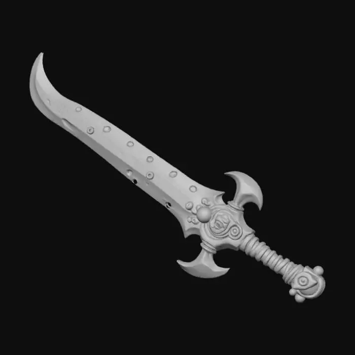 3D model for High detail, ridiculous, cartoon, weapon