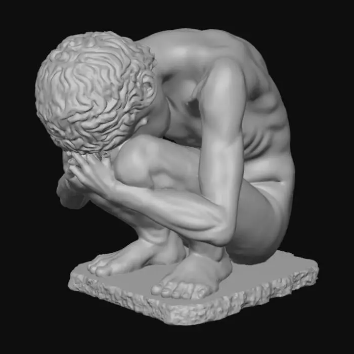 3D model for Random pathetic Sculpture