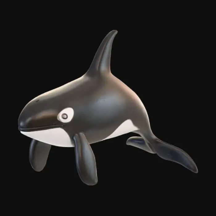 3D model for Orca whale