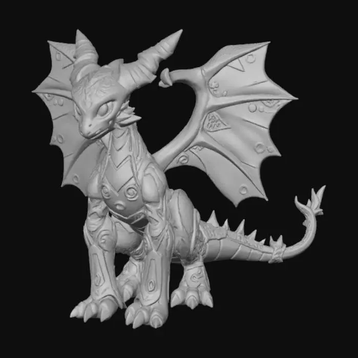 3D model for Luminous Dragon