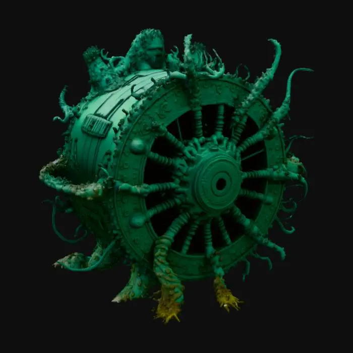 3D model for High detail, abstract, Davy Jones' Locker