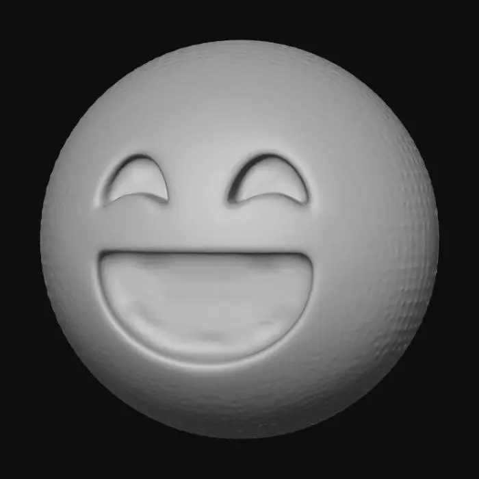 3D model for Giggle Emoticon