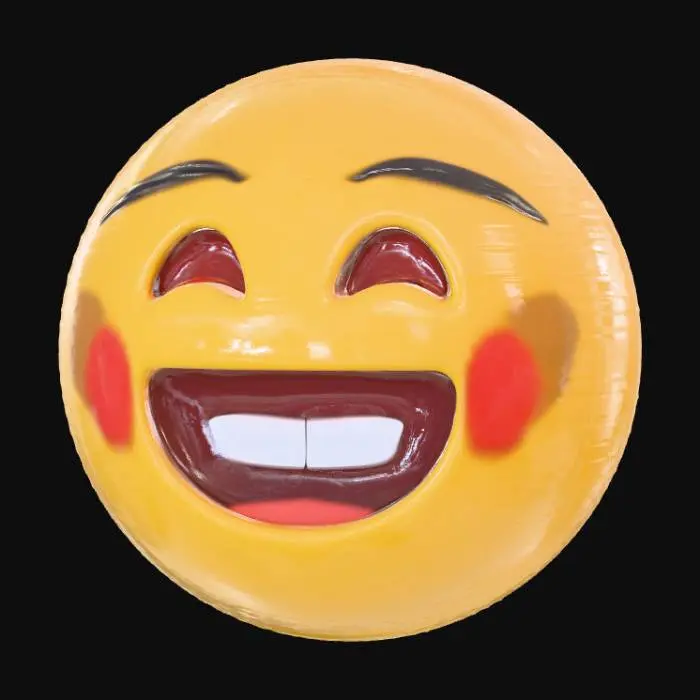 3D model for Giggle Emoticon