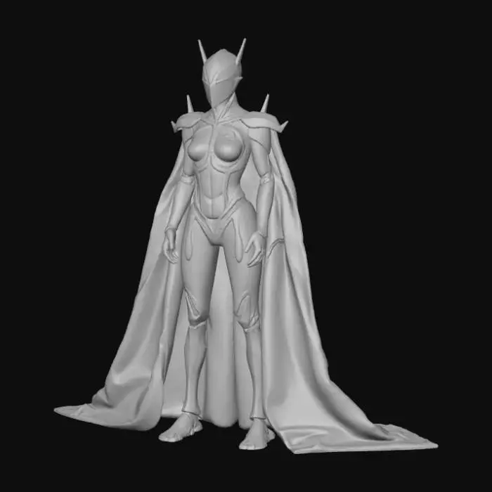 3D model for High detail, extravagant, the next generation of A.I.