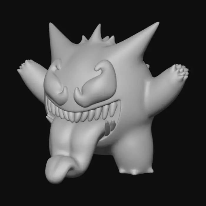 3D model for Playful Ghoul