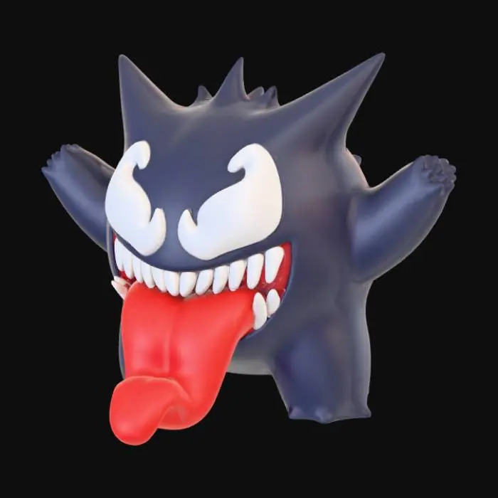 3D model for Playful Ghoul