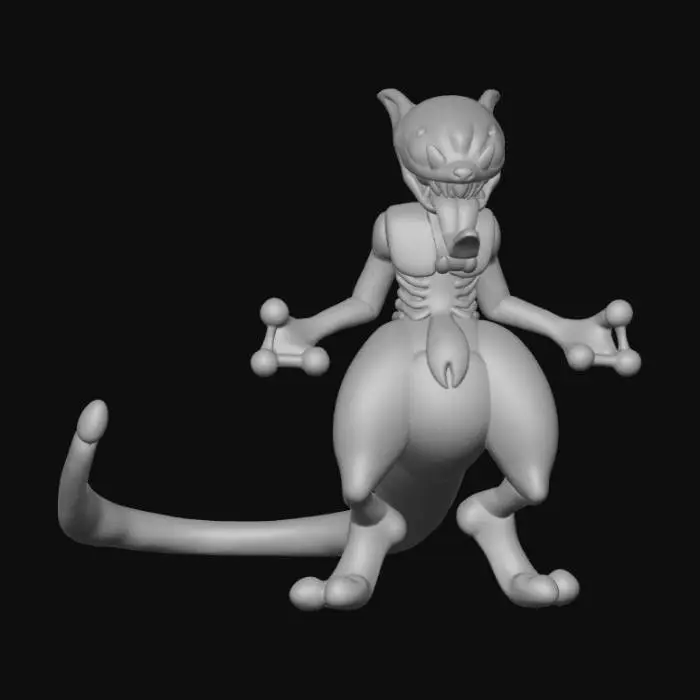 3D model for Venom Creature Fusion