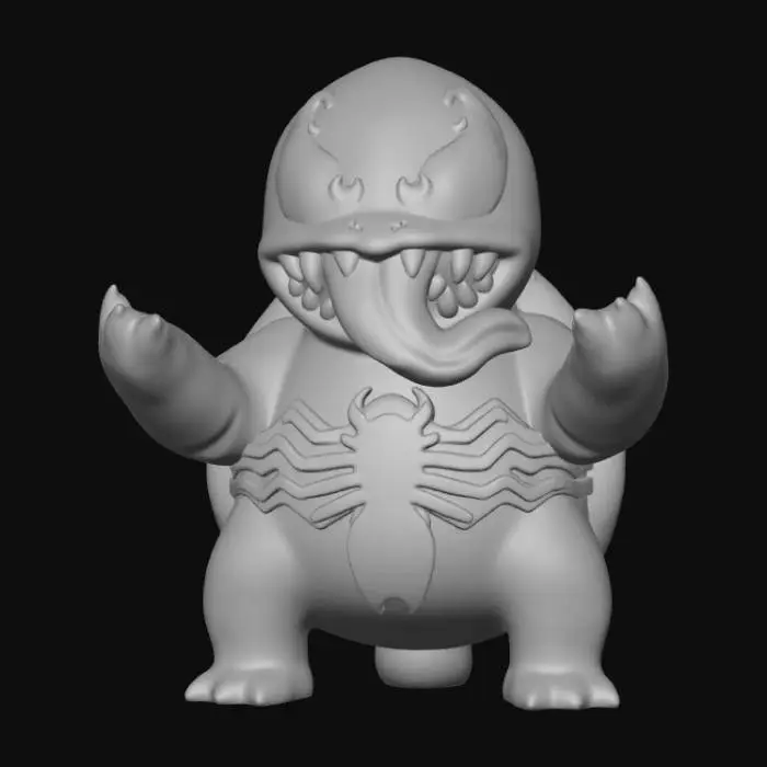 3D model for Venomous Turtle Hybrid