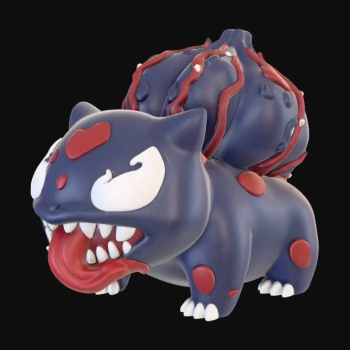3D model for Venomous Bulbax