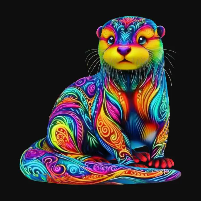 3D model for Vibrant Otter Luminescence