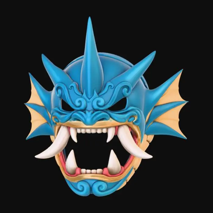 3D model for Oceanic Fury Mask